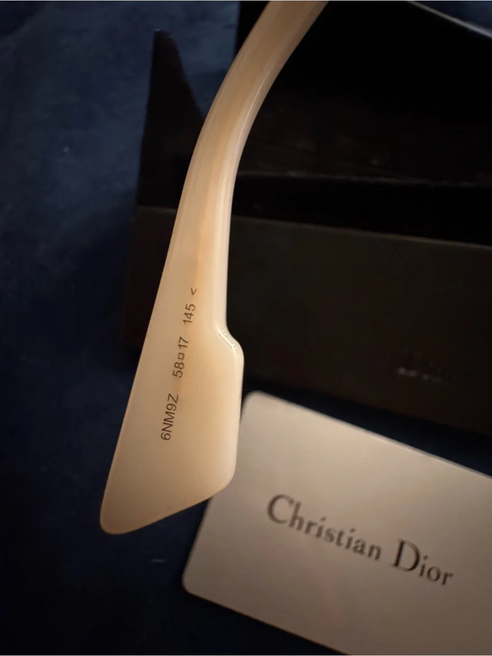 DIOR Abstract Square Mirrored Sunglasses White